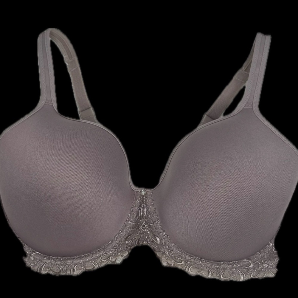 $10 Bundled💥 Bali Elegant Taupe Lace Trim Bra Sz 36DD - Picture 8 of 8